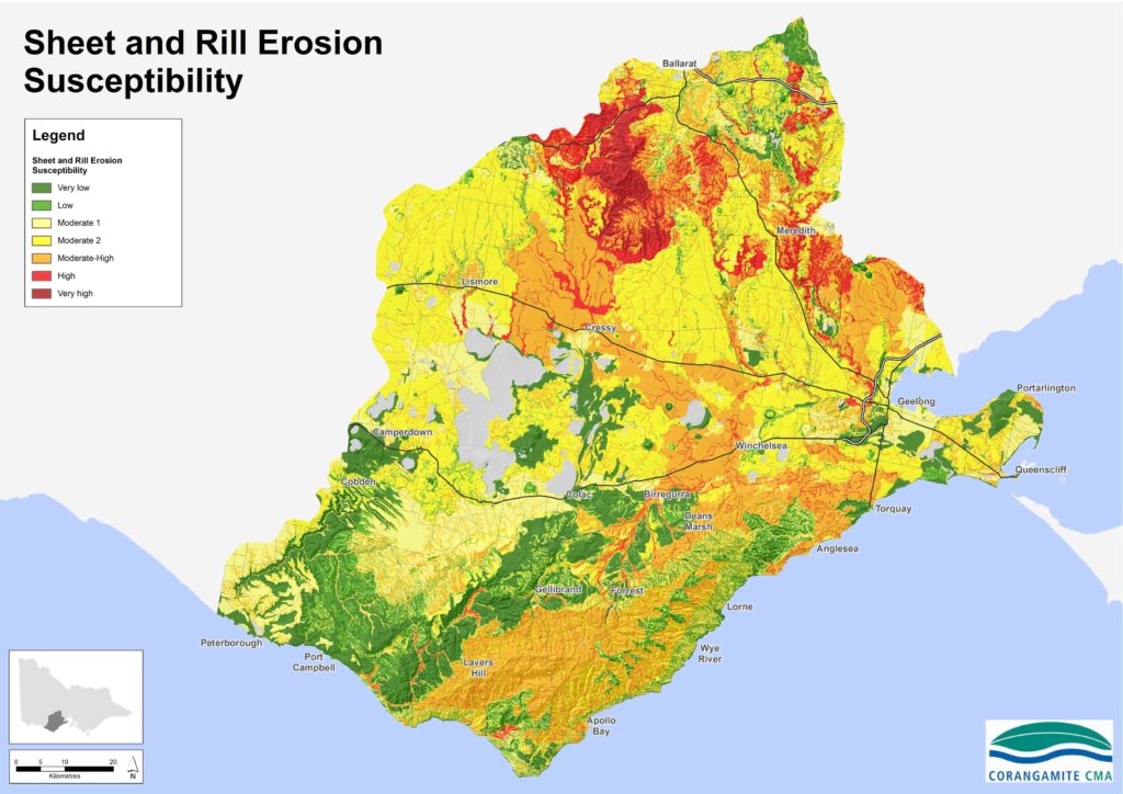 Sheet and Rill Erosion Susceptibility Map