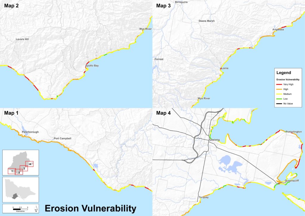 erosion vulnerability map