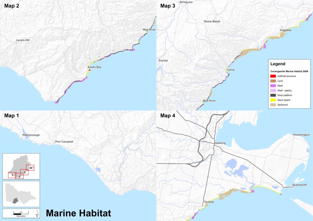 marine habitat map
